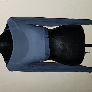strappy crop blouse M